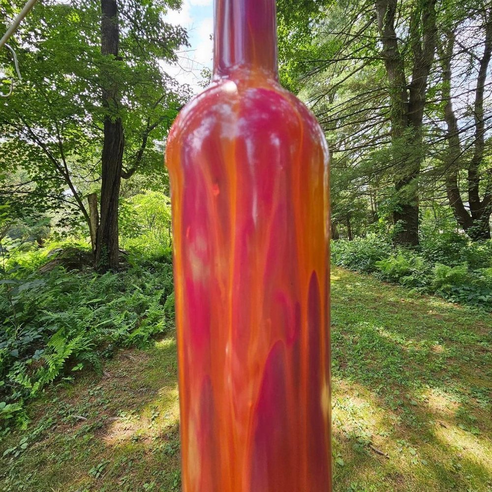 Wine Bottle Wind Chimes - Picture 5 of 7